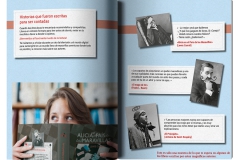 Diseño editorial de folleto publicitario