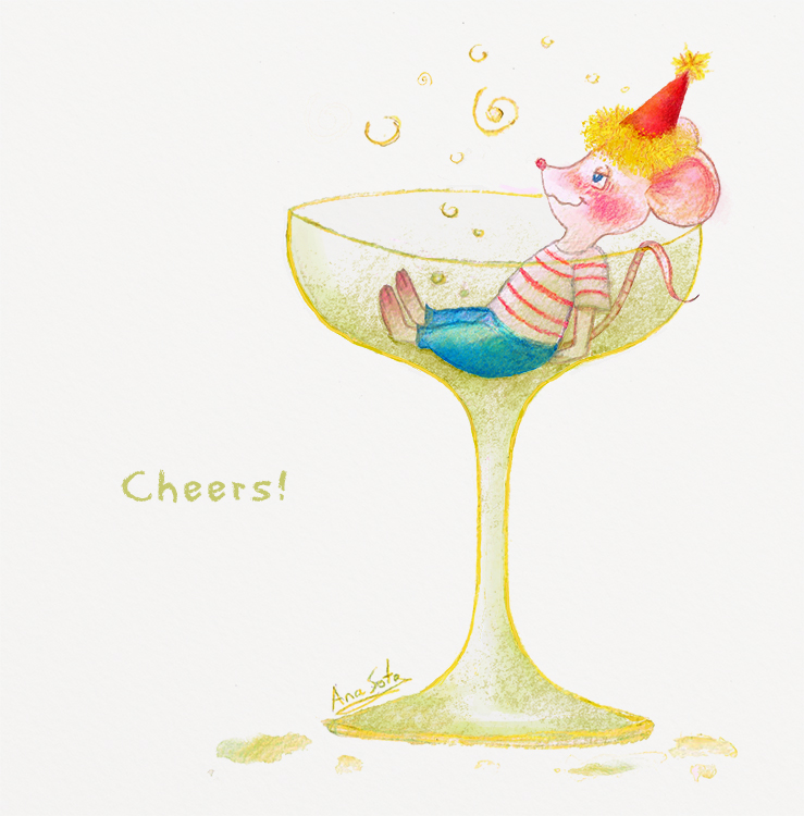 ¿Borracho yo?...¡ Salud!
